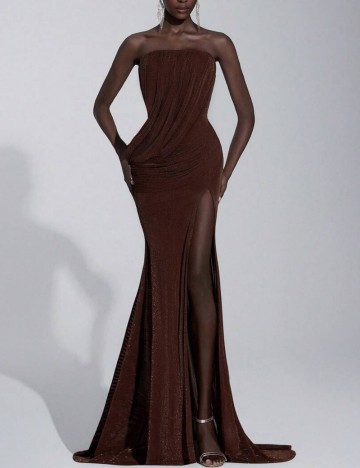 Rochie maxi Shein, maro