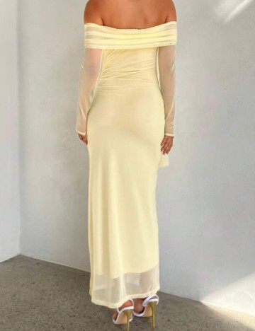 Rochie maxi Shein, galben