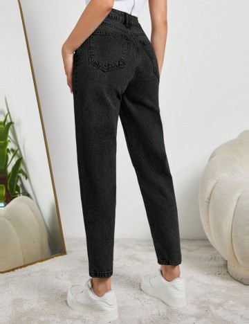 Jeans Shein, negru