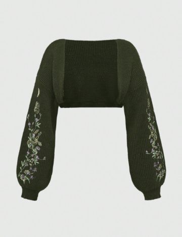 Cardigan Shein Romwe, verde