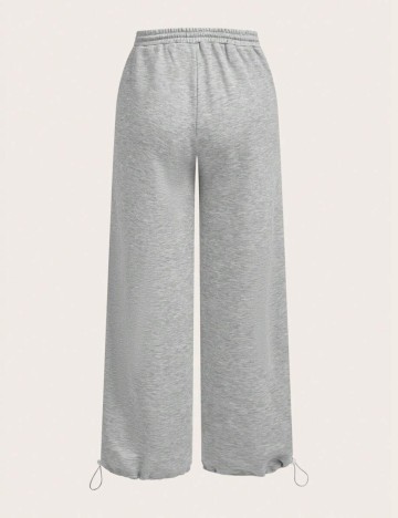 Pantaloni Shein Curve+, gri