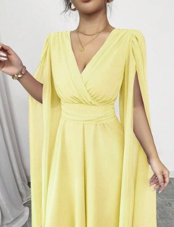 Rochie maxi Shein, galben