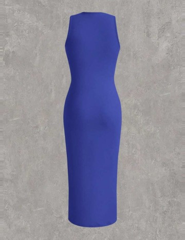 Rochie maxi Shein Curve+, albastru