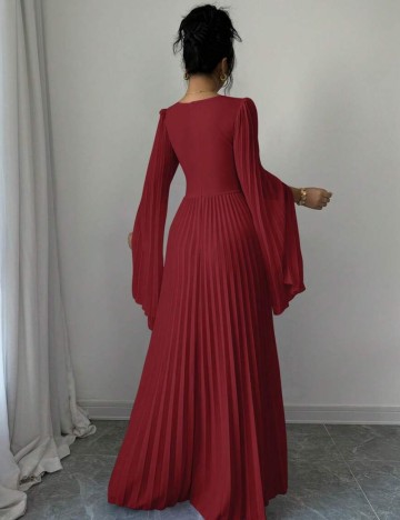 Rochie maxi Shein, cărămiziu