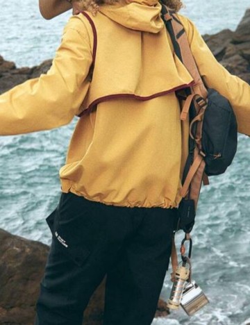 Jachetă Shein In My Nature, galben mustar