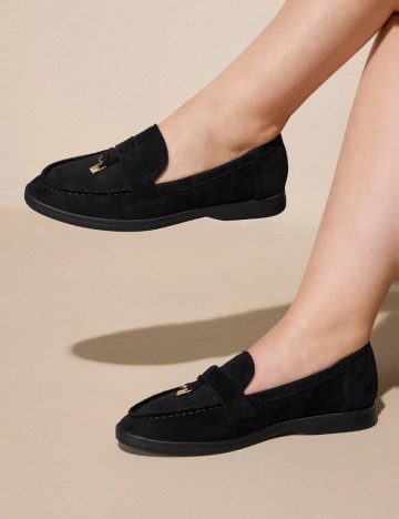 Mocasini Shein, negru