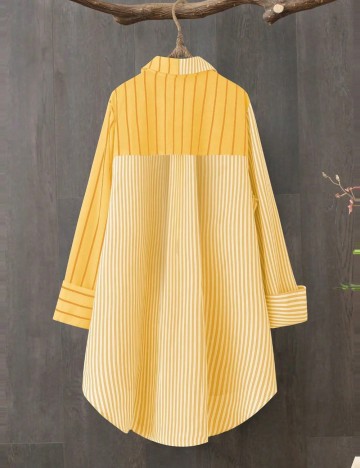 Cămașă Shein Curve+, portocaliu