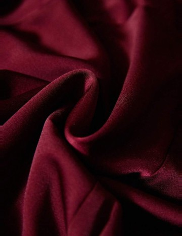 Rochie maxi Shein Aveloria, vișiniu