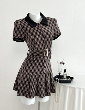 Rochie mini Shein, mix culori