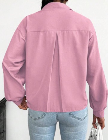 Cămașă Shein, roz