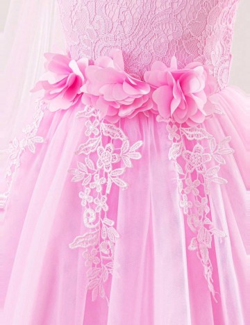 Rochie de ocazie Shein, roz