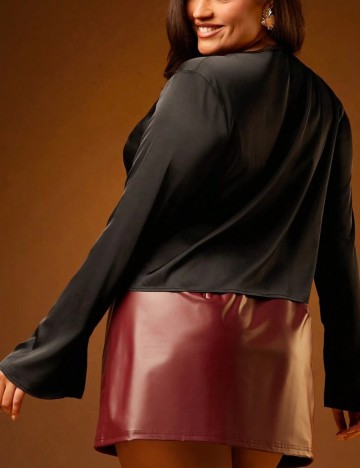 Cămașă Shein Curve+, negru