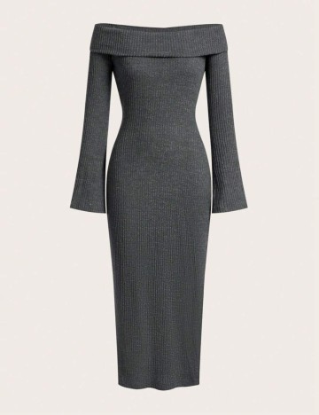 Rochie maxi Shein, gri