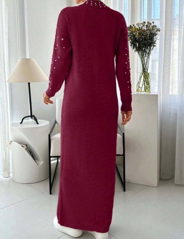 Rochie maxi Shein, vișiniu