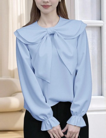 Cămașă Shein, albastru