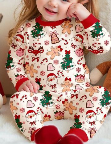 Compleu pijamale Shein, mix culori