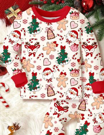 Compleu pijamale Shein, mix culori