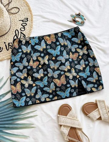 Fustă mini Shein, mix culori