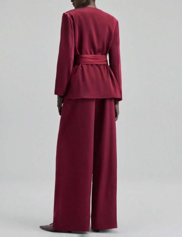 Compleu Shein, vișiniu