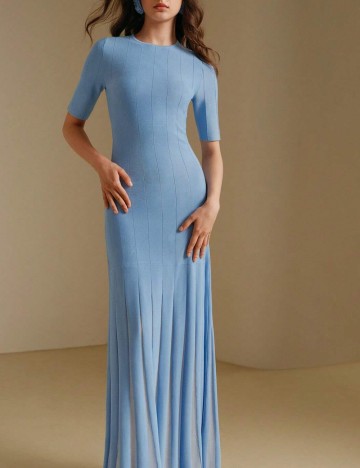 Rochie maxi Shein, albastru