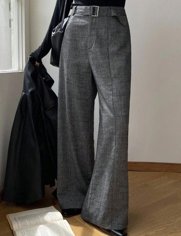 Pantaloni Shein DAZY  LESS, gri