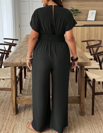 Salopetă lungă Shein Curve+, negru