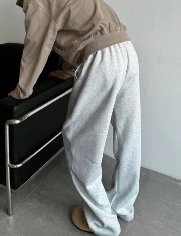 Pantaloni Shein, gri