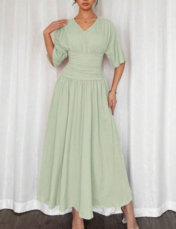 Rochie maxi Shein, verde