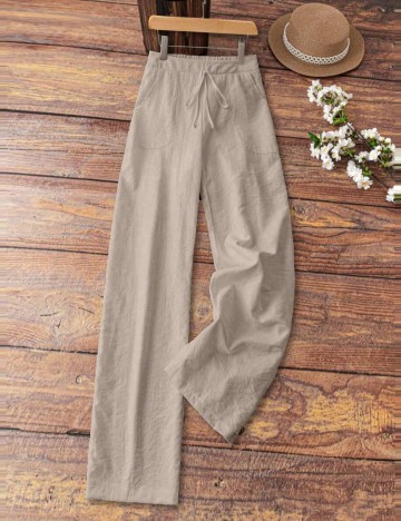 Pantaloni Shein, bej