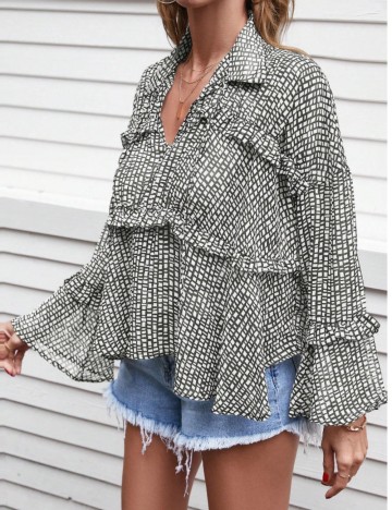 Cămașă Shein, mix culori