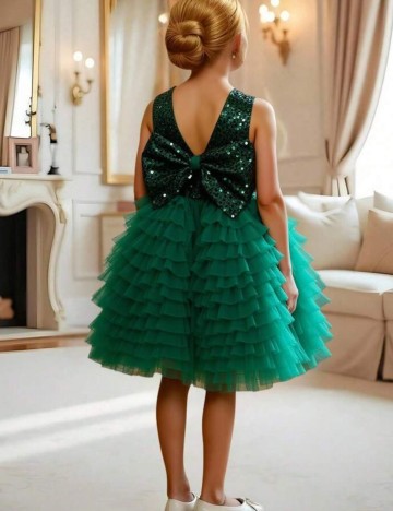 Rochie de ocazie Shein, verde