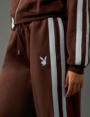 Pantaloni de trening Shein Missguided, maro