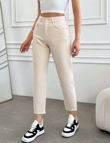 Jeans Shein, crem