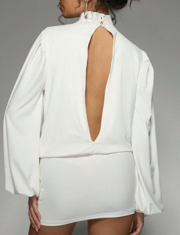 Rochie mini Shein, alb