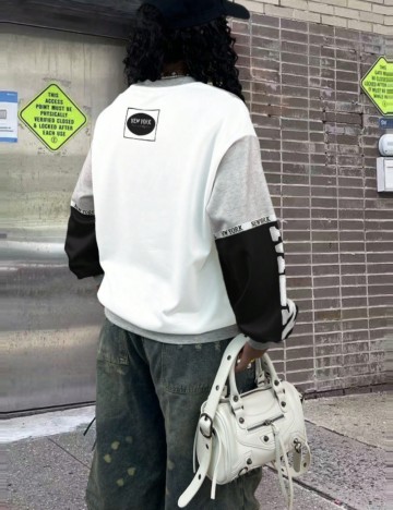 Bluză Shein, mix culori