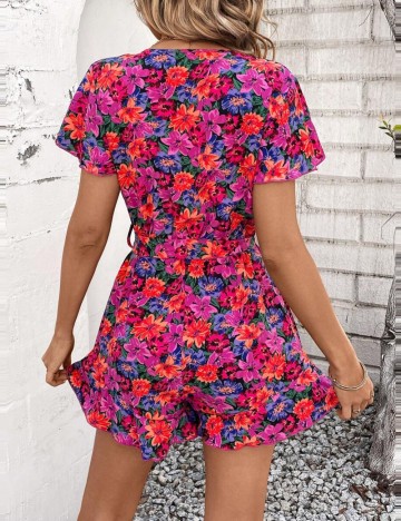 Salopetă scurtă Shein, mix culori