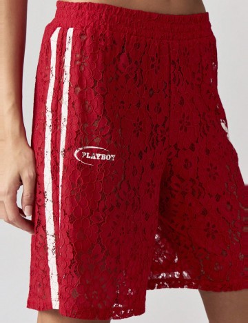 Pantaloni scurți Shein Missguided, roșu