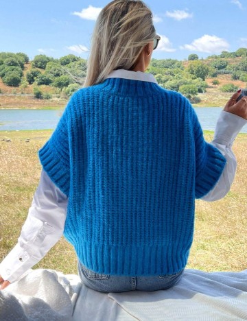 Vestă Shein, albastru