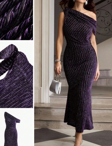 Rochie midi Shein, mov