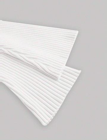 Bluză cu nasturi Shein, alb