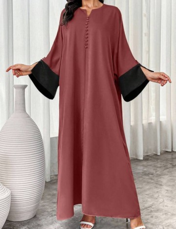 Rochie maxi Shein, vișiniu