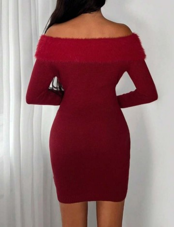 Rochie mini Shein, vișiniu