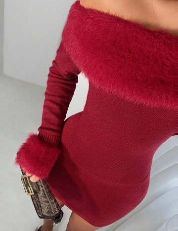 Rochie mini Shein, vișiniu