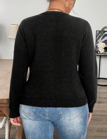 Pulover Shein, negru