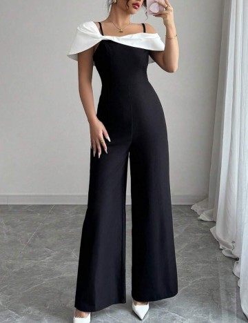 Salopetă lungă Shein, negru