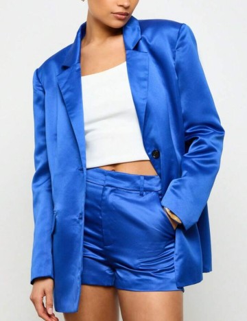 Sacou Shein, albastru