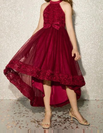 Rochie de ocazie Shein, vișiniu