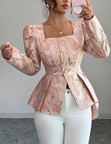 Sacou Shein, mix culori