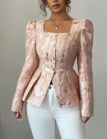 Sacou Shein, mix culori