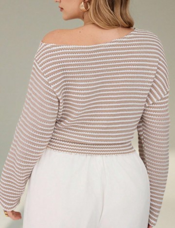 Bluză Shein Curve+, mix culori